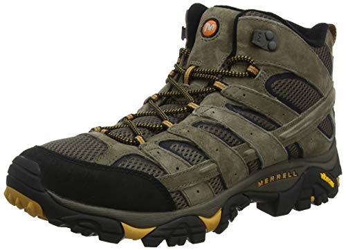 Merrell MOAB 2 Vent Mid, Botas de Senderismo Hombre, Marrón (Walnut), 42 EU