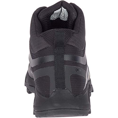 Merrell MQM Flex 2 Mid, Botas Hombre, Black, 43.5 EU
