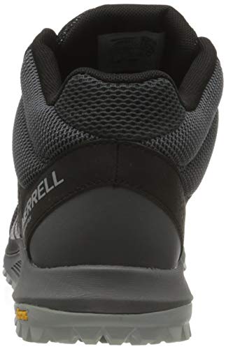Merrell Nova 2 Mid GTX, Zapatillas para Caminar Hombre, Negro (Black), 44 EU