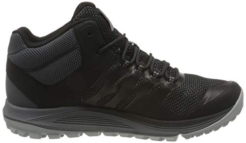 Merrell Nova 2 Mid GTX, Zapatillas para Caminar Hombre, Negro (Black), 44 EU