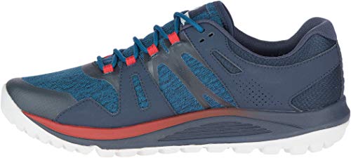 Merrell Nova GTX, Zapatillas de Running para Asfalto para Hombre, Azul (Sailor), 43.5 EU