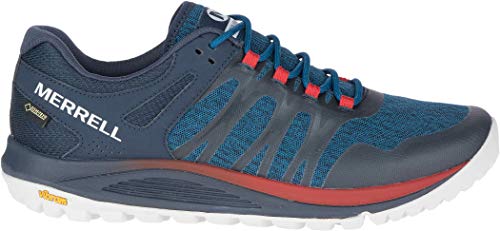 Merrell Nova GTX, Zapatillas de Running para Asfalto para Hombre, Azul (Sailor), 43.5 EU
