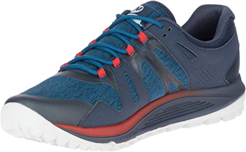 Merrell Nova GTX, Zapatillas de Running para Asfalto para Hombre, Azul (Sailor), 43.5 EU