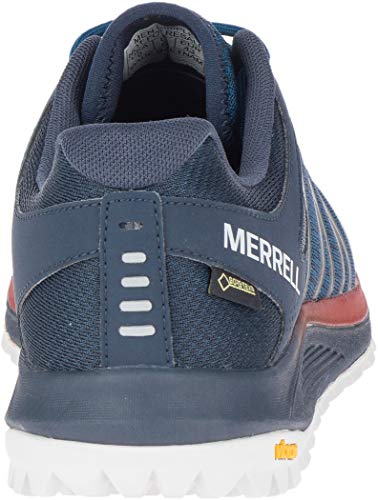 Merrell Nova GTX, Zapatillas de Running para Asfalto para Hombre, Azul (Sailor), 43.5 EU