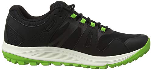 Merrell Nova, Zapatillas de Running para Asfalto para Hombre, Negro (Black/Lime), 42 EU