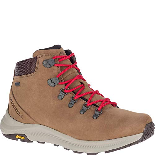 MERRELL Ontario Mid WP, Botas Tiempo Libre y Sportwear Hombre, Dark Earth (Marrón), 44.5 EU