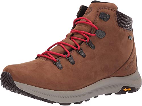 MERRELL Ontario Mid WP, Botas Tiempo Libre y Sportwear Hombre, Dark Earth (Marrón), 44.5 EU