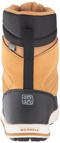 Merrell Snow Bank 2.0 WTRPF, Botas de Nieve Unisex Adulto, Dorado (Wheat/Black), 38 EU