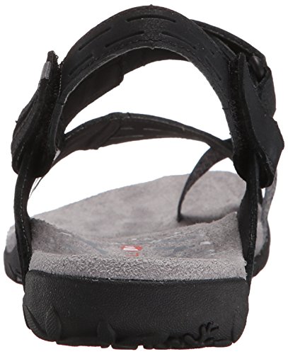 Merrell Terran Convert Ii Sandalias Deportivas para Mujer, Negro, 40 EU