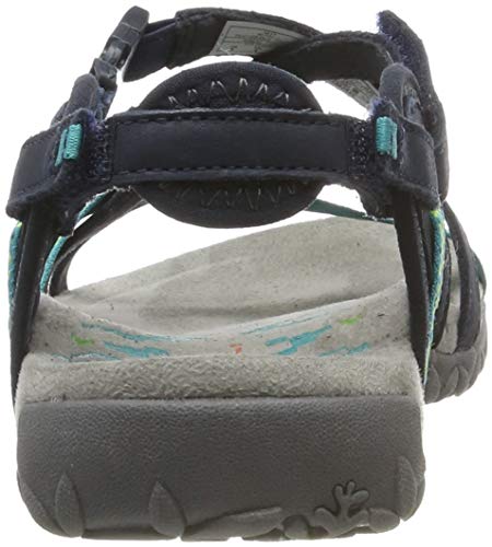 Merrell Terran Lattice Ii Tira de tobillo para Mujer, Azul (NAVY), 36 EU