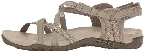 Merrell Terran Lattice Ii Tira de tobillo para Mujer, Beige (Taupe), 38 EU