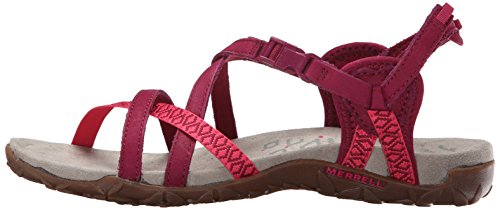 Merrell Terran Lattice Ii Tira de tobillo para Mujer, Morado (FUCHSIA), 40 EU