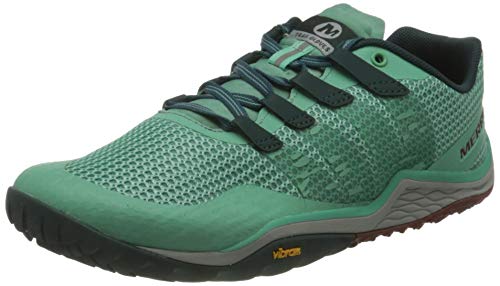 Merrell Trail Glove 5, Cross Trainer Mujer, Verde (Spearmint), 38.5 EU