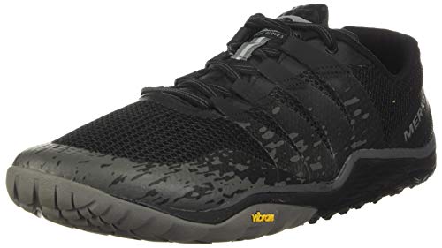Merrell Trail Glove 5, Zapatillas Deportivas para Interior Hombre, Negro, 45 EU