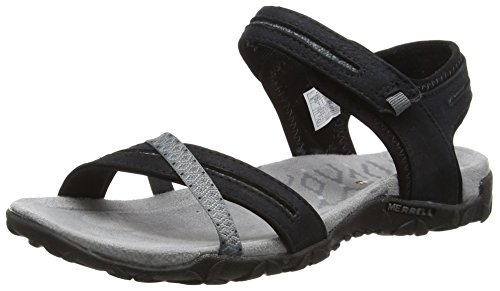 MerrellTerran Cross Ii - Sandalias para mujer, color negro, talla 40 (7 UK)