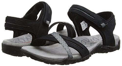 MerrellTerran Cross Ii - Sandalias para mujer, color negro, talla 40 (7 UK)