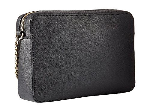 Michael Kors Crossbodies, Bolso Bandolera para Mujer, Negro (Black), 1.9x10.2x22.9 cm (W x H x L)