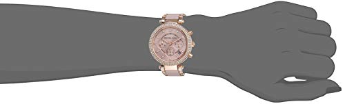 Michael Kors Reloj Cronógrafo para Mujer de Cuarzo con Correa en Acero Inoxidable MK5896