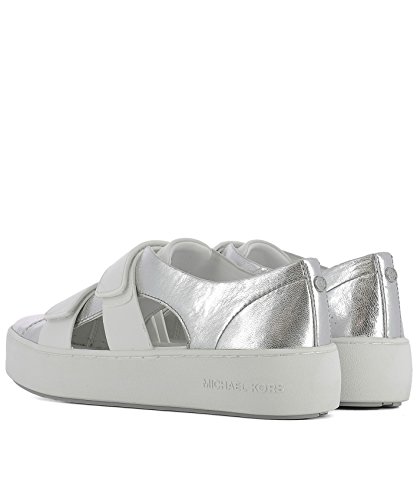 Michael Kors - Zapatillas de Piel para mujer blanco blanco blanco Size: 37