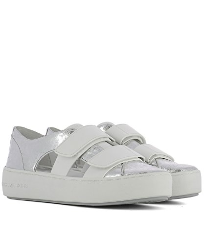 Michael Kors - Zapatillas de Piel para mujer blanco blanco blanco Size: 37