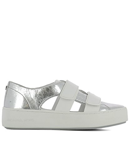 Michael Kors - Zapatillas de Piel para mujer blanco blanco blanco Size: 37