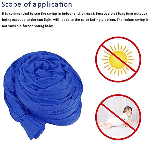 MiduoHu Hamaca Oscilación De AbrazoTerapia para Niños Adultos Columpios Infantiles para Autismo,TDAH,Aspergers E Integración Sensorial (Color : Purple)