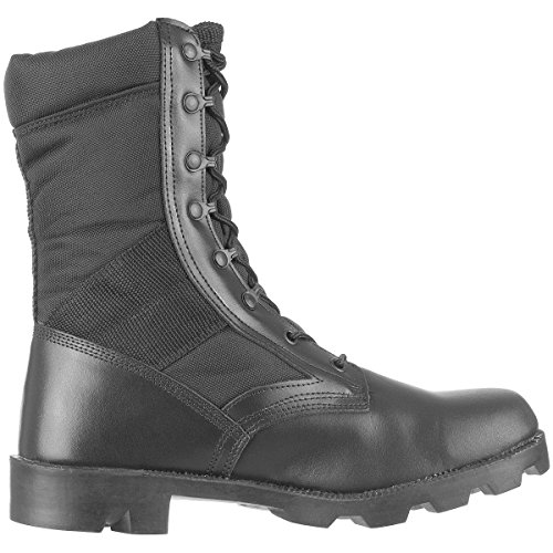 Mil-Tec - Botas para hombre, color negro, talla 12 UK