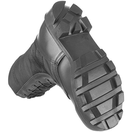 Mil-Tec - Botas para hombre, color negro, talla 12 UK