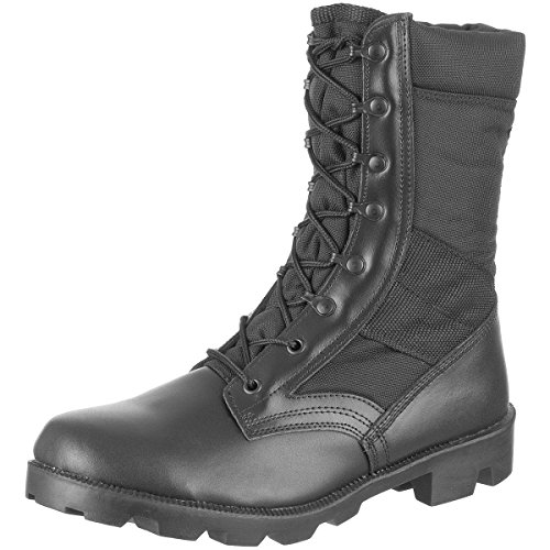 Mil-Tec - Botas para hombre, color negro, talla 12 UK