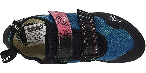 Millet LD Easy Up Zapatos de Escalada, Mujer, Azul (Pool Blue 000), 39 1/3 EU (6 UK)