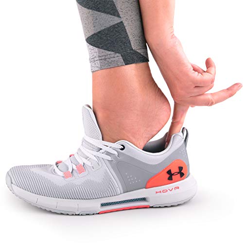 Miscly Cordones Elásticos Planos [3 Pares] 6mm de Ancho (137cm, Blanco)