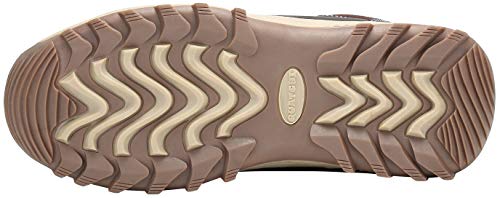 Mishansha Mujer Hombre Botas para Invierno con Forro de Piel Cálidas Zapatos para Caminar Senderismo y Trekking - Calentitas Cómodas Antideslizantes(Marrón, 42 EU)