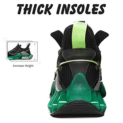 Mishansha Zapatos de Deporte Hombre Fitness Zapatillas de Running para Mujer Trail Sneakers Negro 43