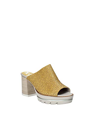 Miss callaghan 25202 Sandalias Altos Mujeres Amarillo 40