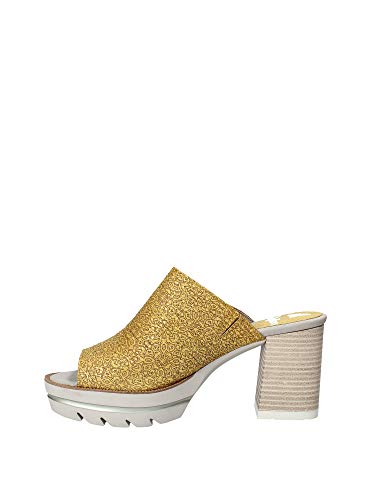 Miss callaghan 25202 Sandalias Altos Mujeres Amarillo 40