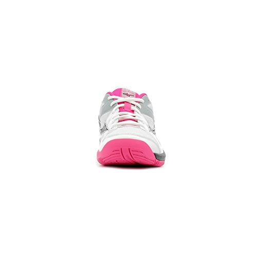 Mizuno Cyclone Speed, Zapatillas Mujer, Multicolor (White/Black/Pink GLO 001), 42 EU