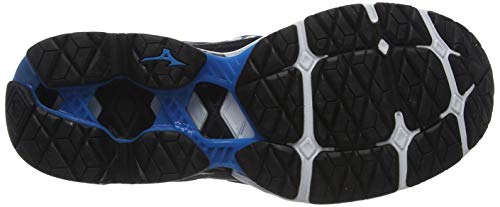 Mizuno Wave Creation 20 Zapatillas de Running, Hombre, Negro (Black/Black/Blue Jewel 09), 44.5 EU