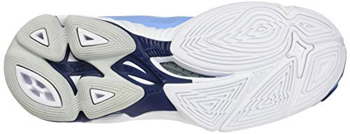 Mizuno Wave Lightning Z6, Zapatillas de vóleibol Mujer, Dellarblue/Blanco/2768c, 38 EU