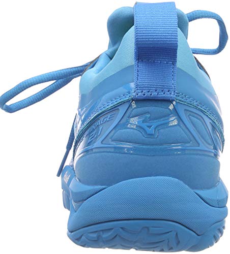 Mizuno Wave Mirage 2.1, Zapatillas de Balonmano Hombre, Azul (Bluejewel/White/Hawaiianocean 98), 42.5 EU
