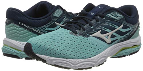 Mizuno Wave Prodigy 3, Zapatillas para Correr Mujer, Asplash Snowwht Dressb, 40.5 EU