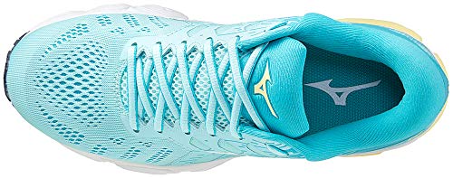 Mizuno Wave Ultima 12, Zapatillas para Correr Mujer, Tanagert Swhite Scubab, 36.5 EU