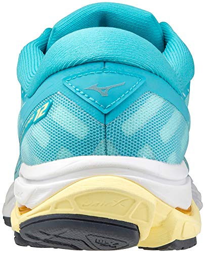 Mizuno Wave Ultima 12, Zapatillas para Correr Mujer, Tanagert Swhite Scubab, 36.5 EU