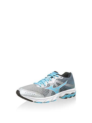Mizuno Zapatillas de Running Wave Elevation Wos Azul Claro/Plata EU 38 (US 7.5)