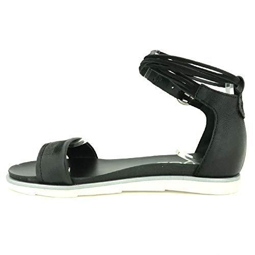 MJUS Sandalia para Mujer Modelo Katana Art. 740025 con Correa Ajustable en el Tobillo