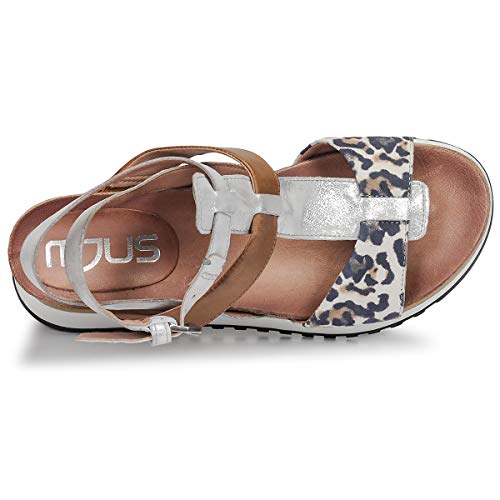 MJUS Tarde Sandalias Mujeres Camel/Leo - 36 - Sandalias