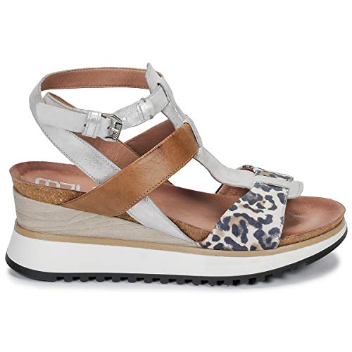 MJUS Tarde Sandalias Mujeres Camel/Leo - 36 - Sandalias