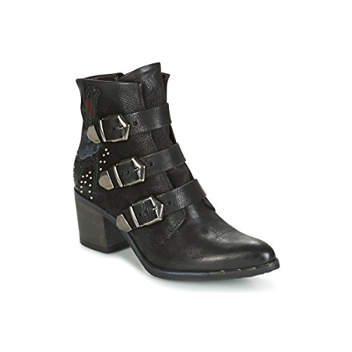 Mjus Tippy Buckle Botines/Low Boots Mujeres Negro - 41 - Botines Shoes