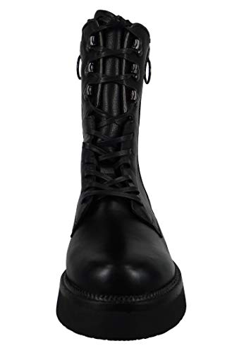 Mjus Triple Zip Botines/Low Boots Mujeres Negro - 41 - Botas De Caña Baja Shoes
