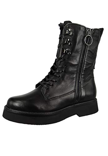 Mjus Triple Zip Botines/Low Boots Mujeres Negro - 41 - Botas De Caña Baja Shoes