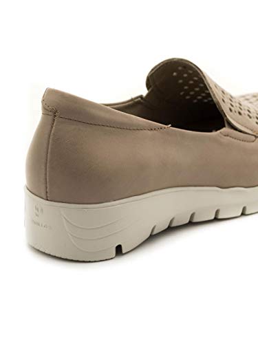 Mocasines Pitillos 2001 Crema para Mujer 38